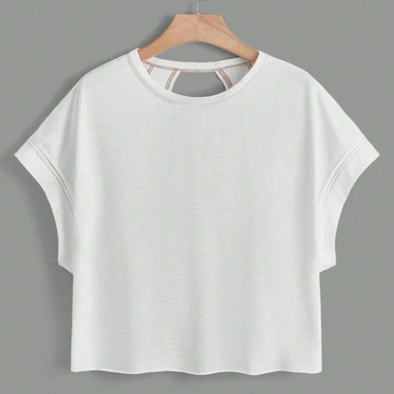 Chic White Summer Tee