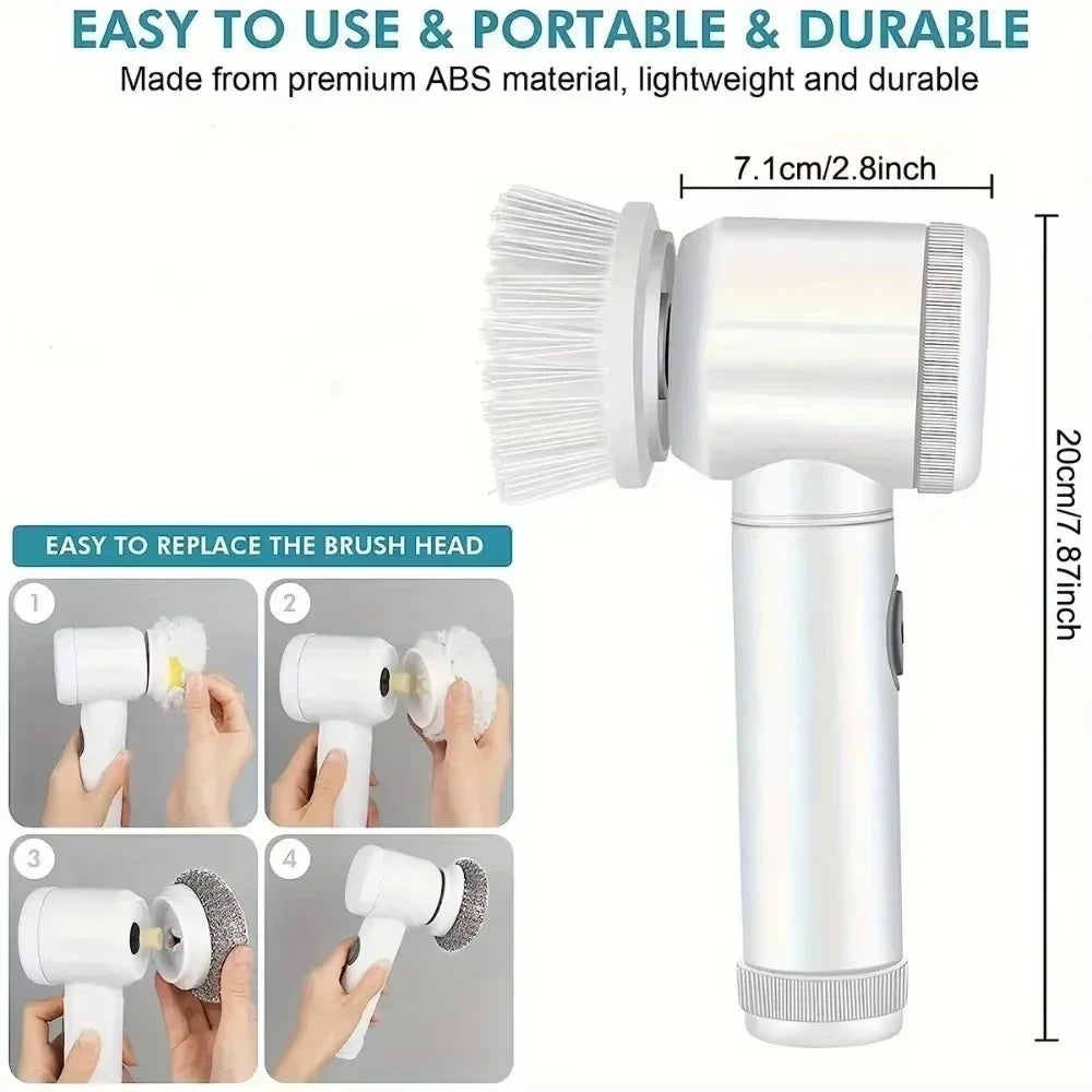Spin & Shine Electric Scrubber