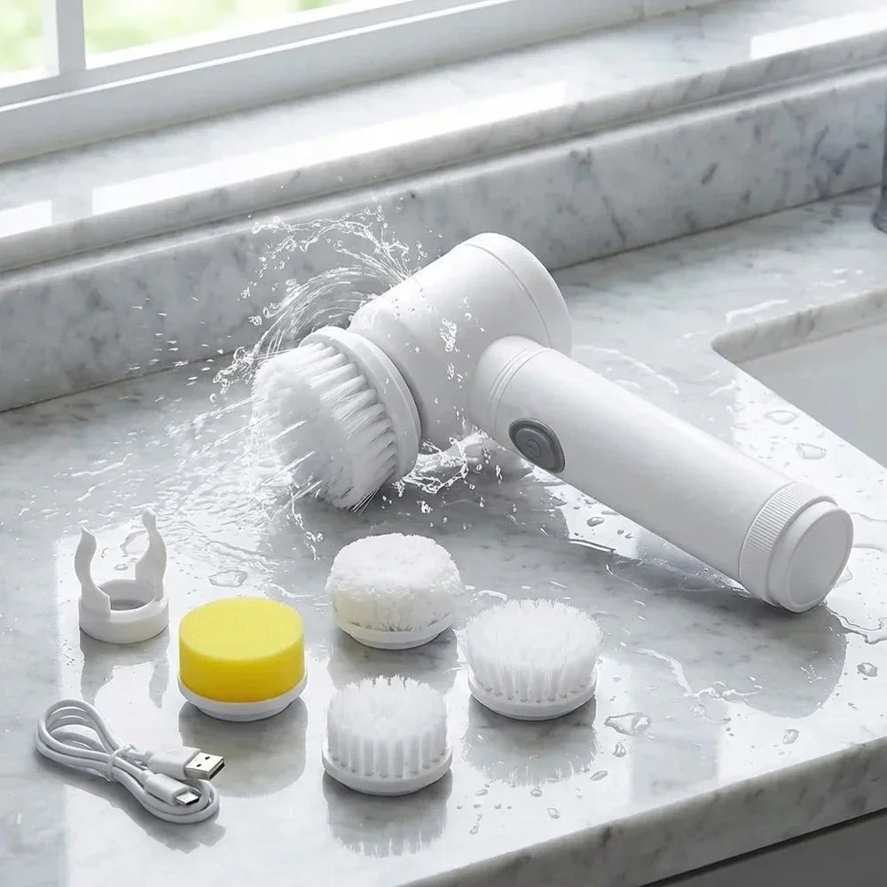 Spin & Shine Electric Scrubber