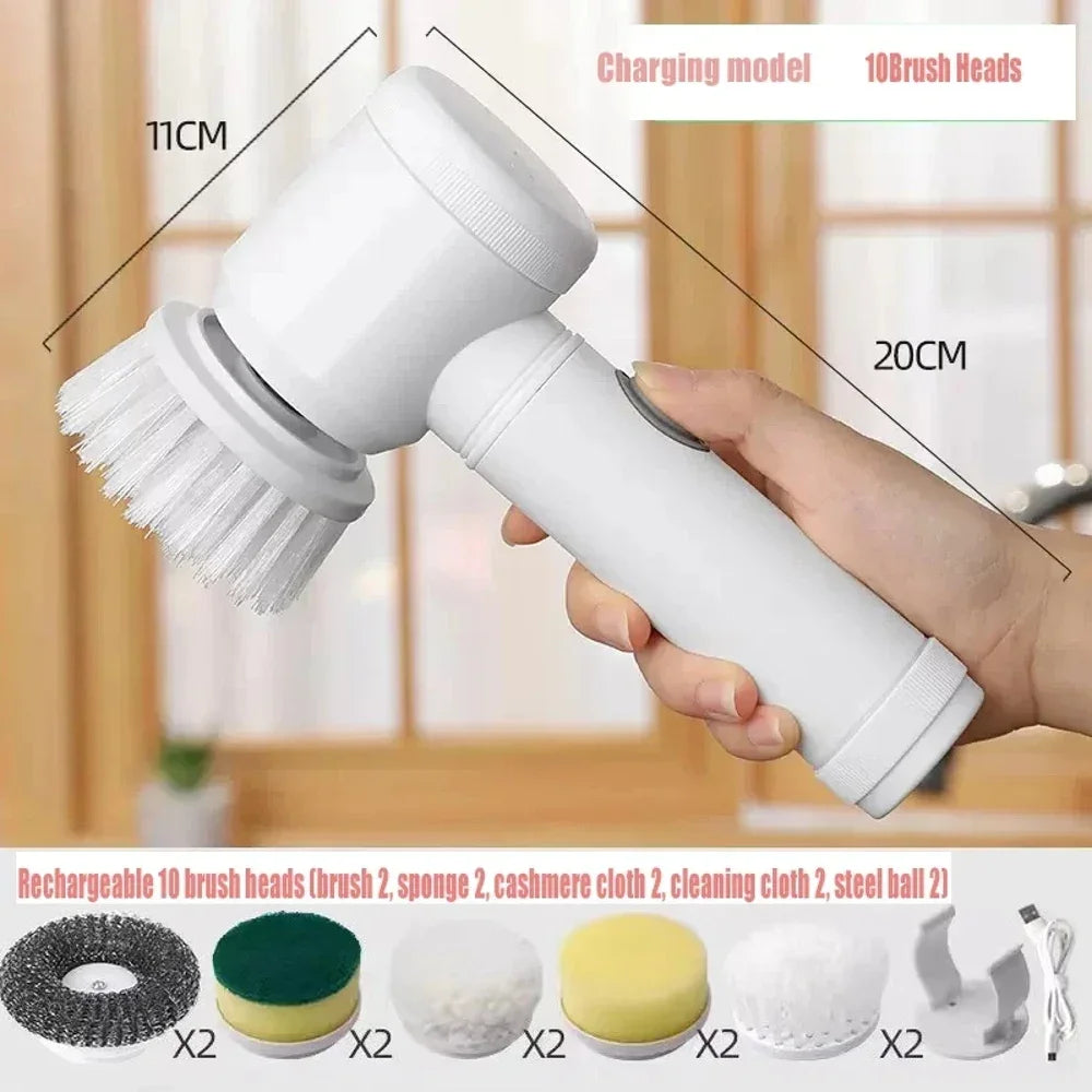 Spin & Shine Electric Scrubber