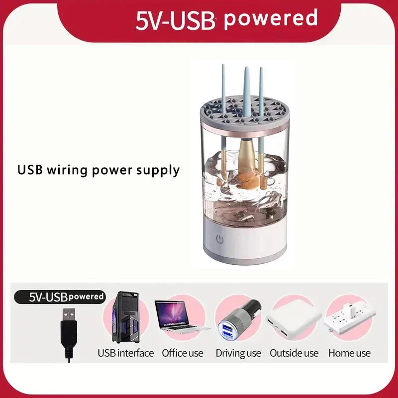 Quick Clean Makeup Brush Washer