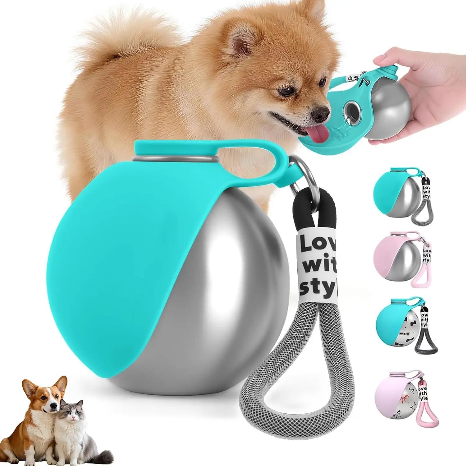 Portable Pooch Hydration Bottle