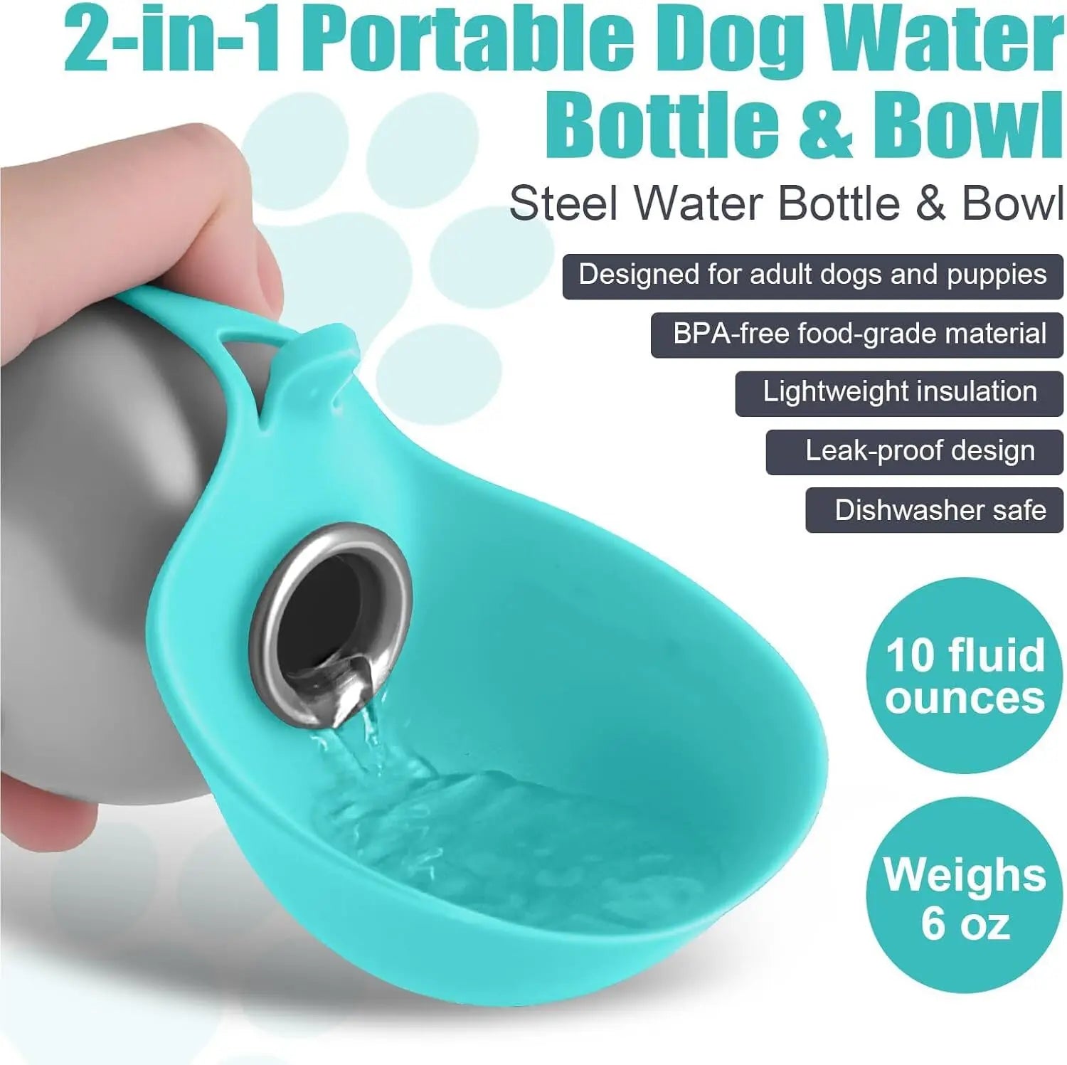 Portable Pooch Hydration Bottle