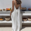 Elegant White Maxi Dress