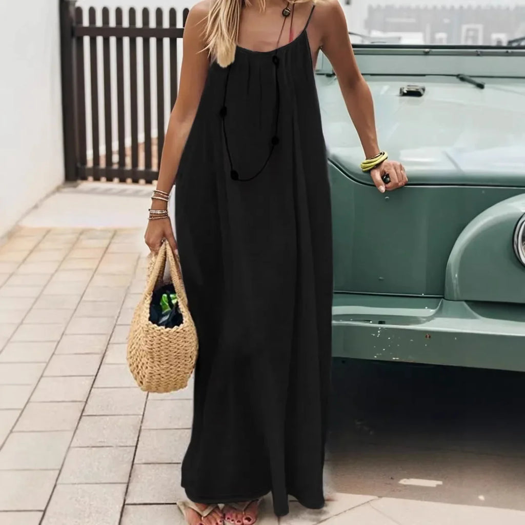 Elegant White Maxi Dress
