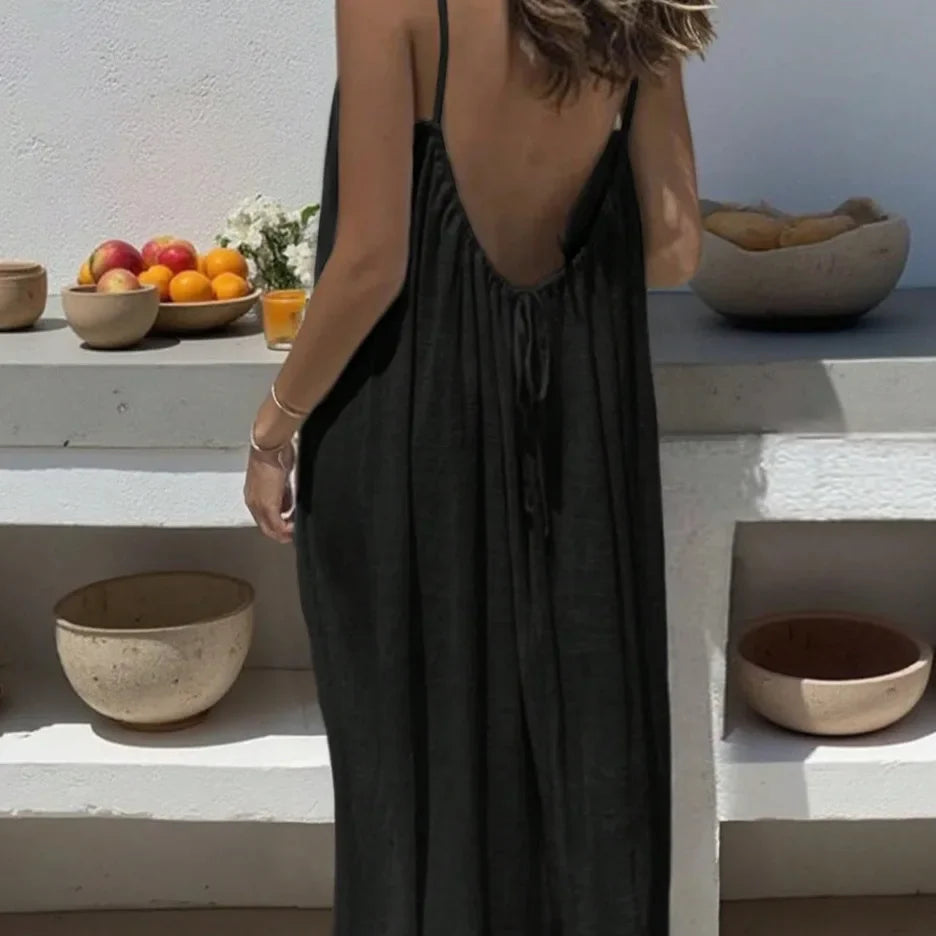 Elegant White Maxi Dress